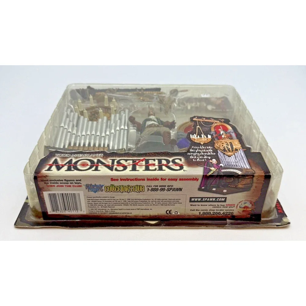 Open Box - McFarlane's Monsters Series 2 PHANTOM OF THE OPERA Playset - Complete